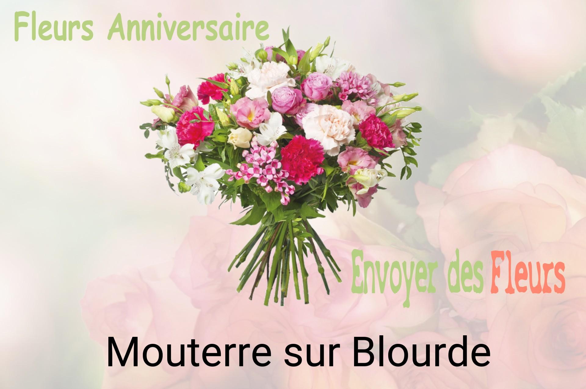 Bouquet de fleurs d’anniversaire livré à Mouterre-sur-Blourde