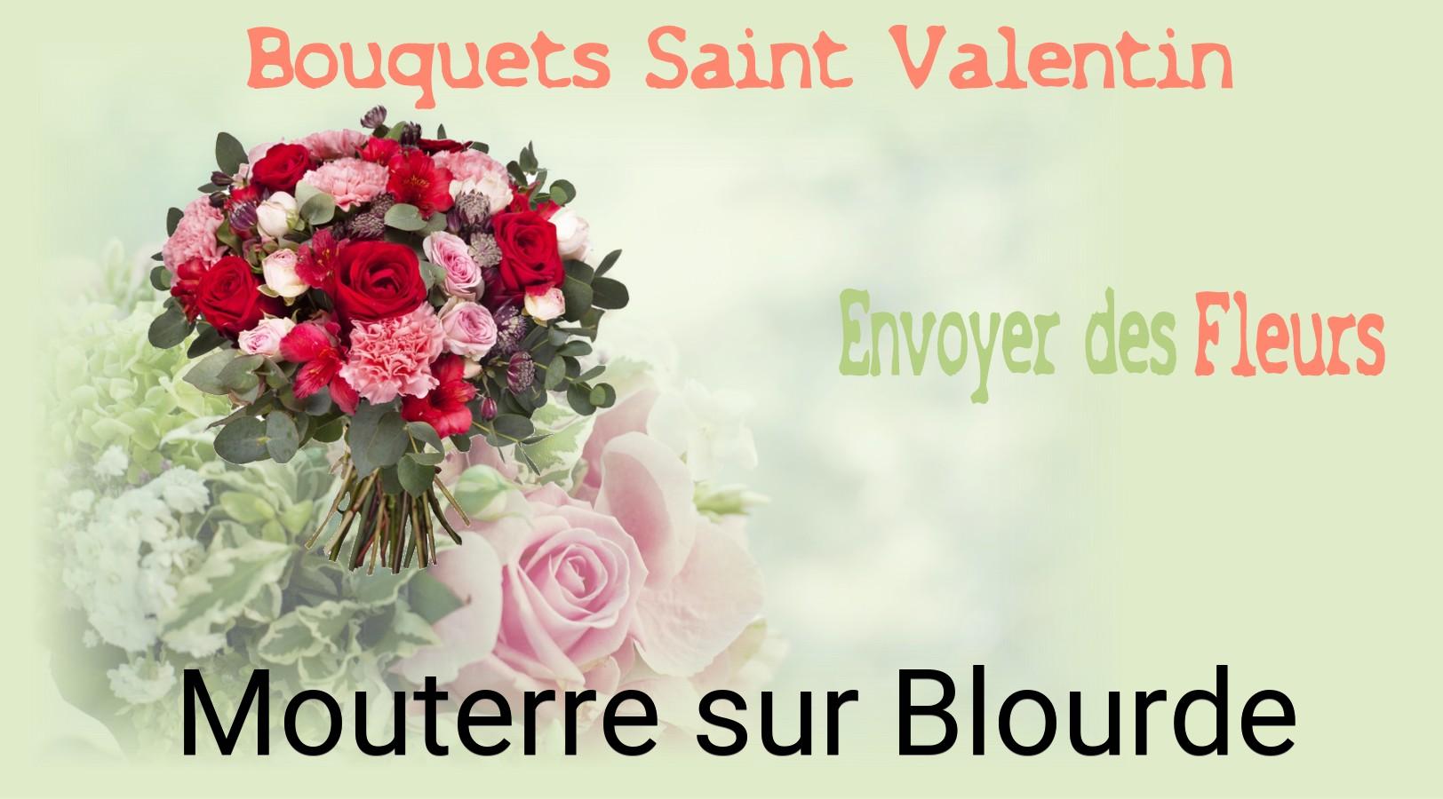 Roses de Saint-Valentin livrées à Mouterre-sur-Blourde